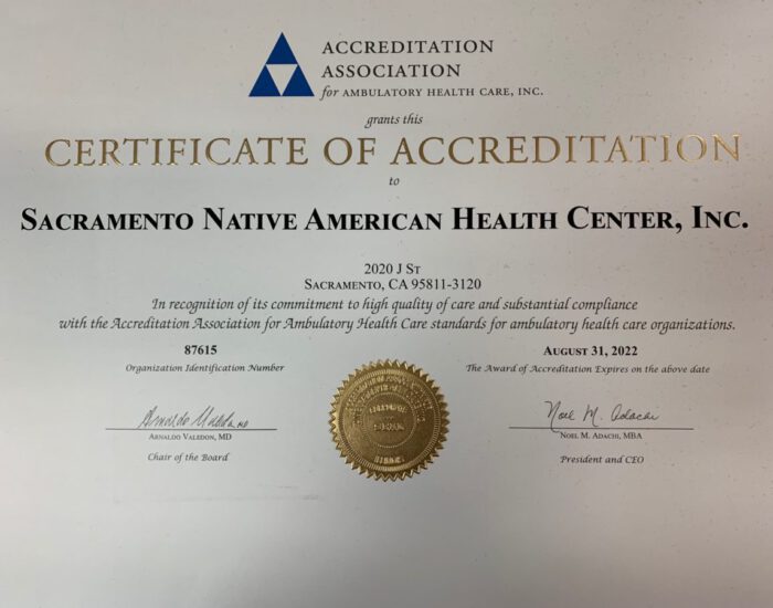 SNAHC granted renewed AAAHC accreditation